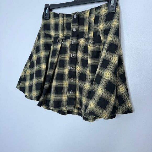 Hot topic plaid mini skirt size XS - Picture 2 of 4